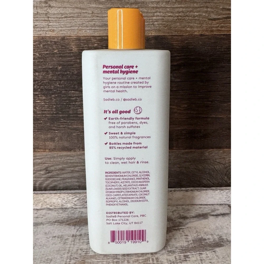 Sadie‎ B Athlete Adventurer Conditioner 10oz – Peach Citrus New - MSRP = $18